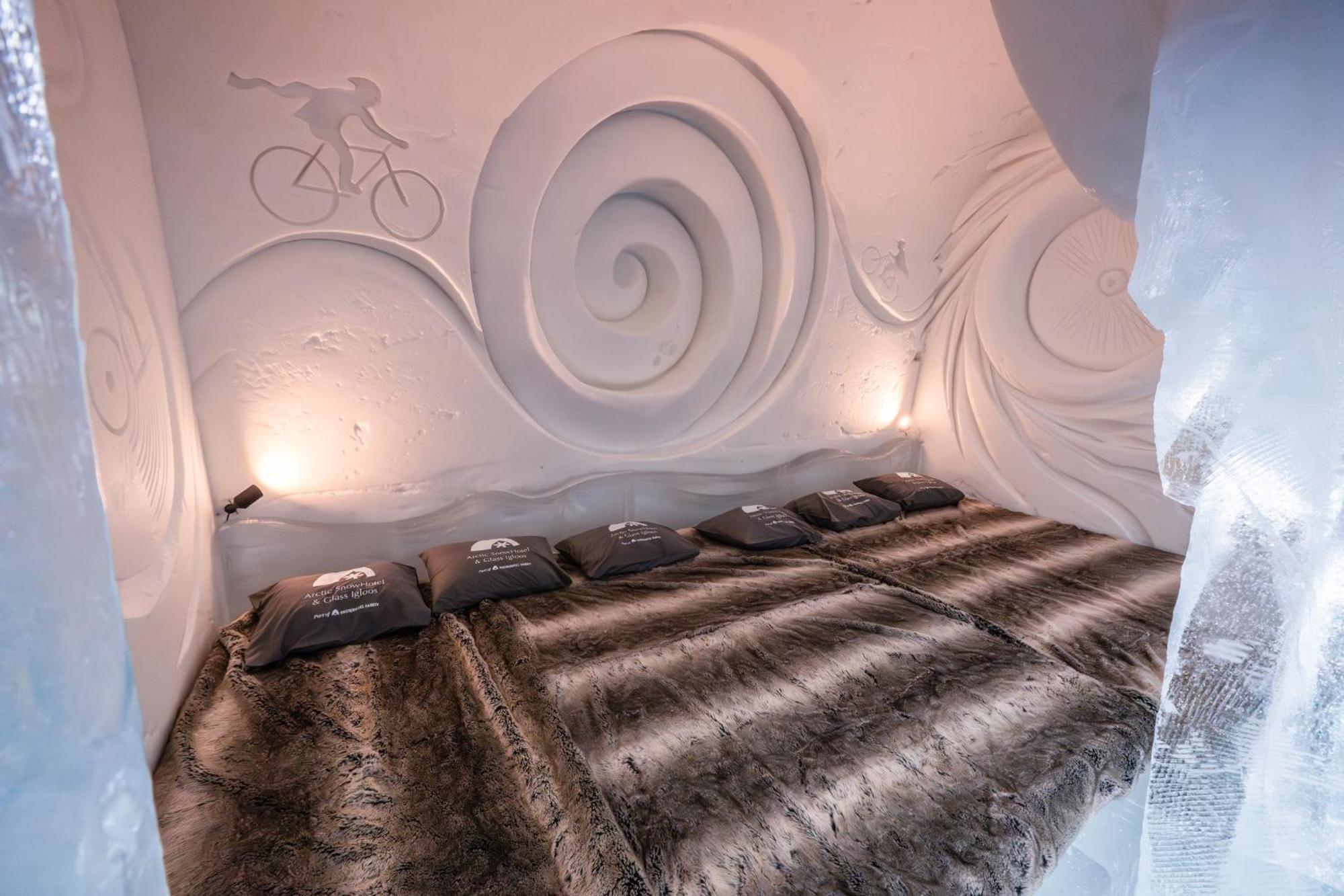 อาร์คติก สโนว์โฮเต็ล แอนด์ กลาส อิกลูส Hotel Sinetta ภายนอก รูปภาพ